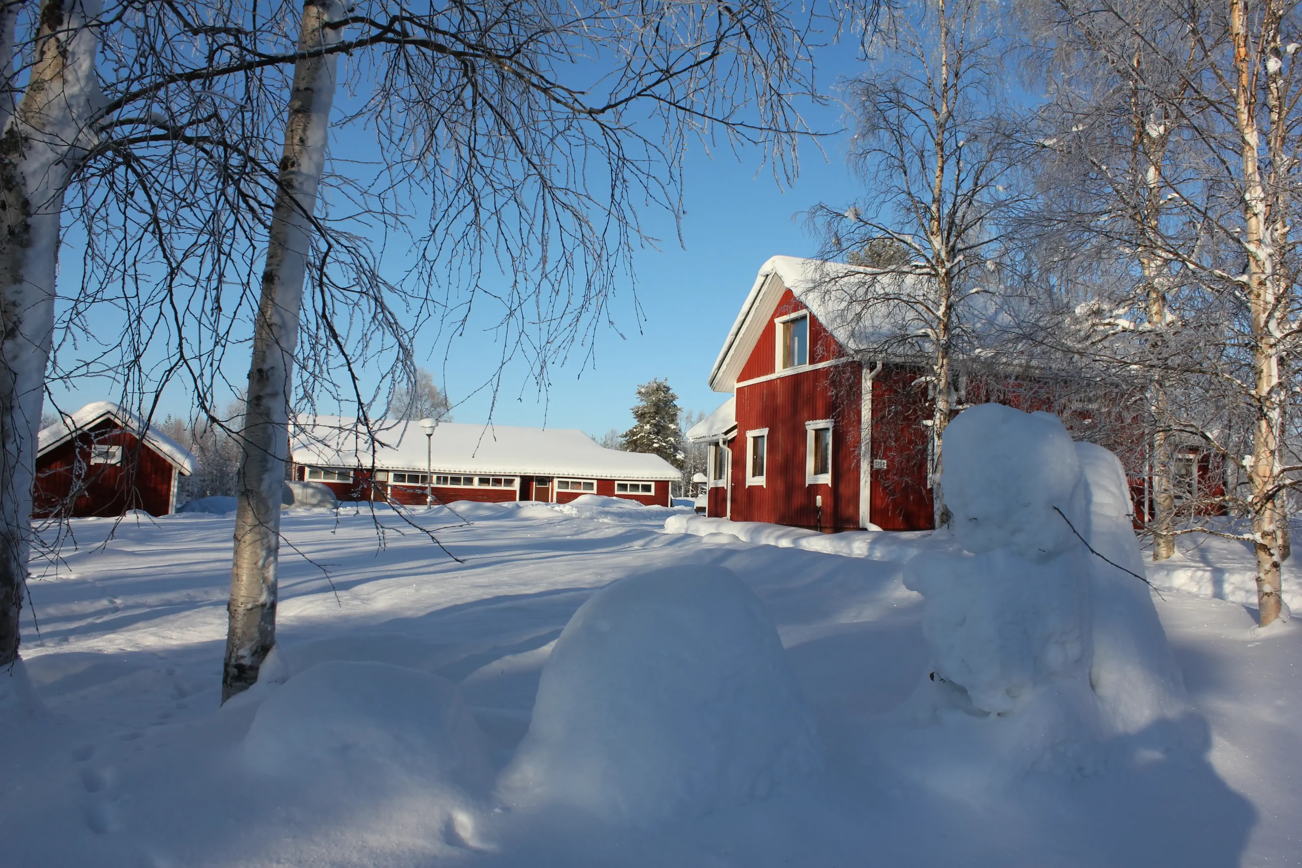 Lapland wilderness lodge